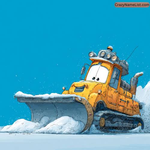 funny snow plow names