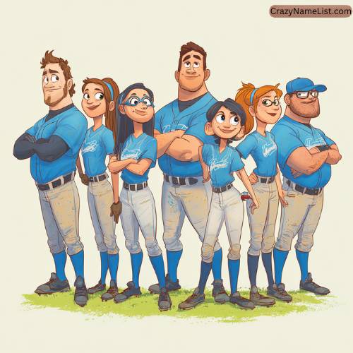 funny softball team names