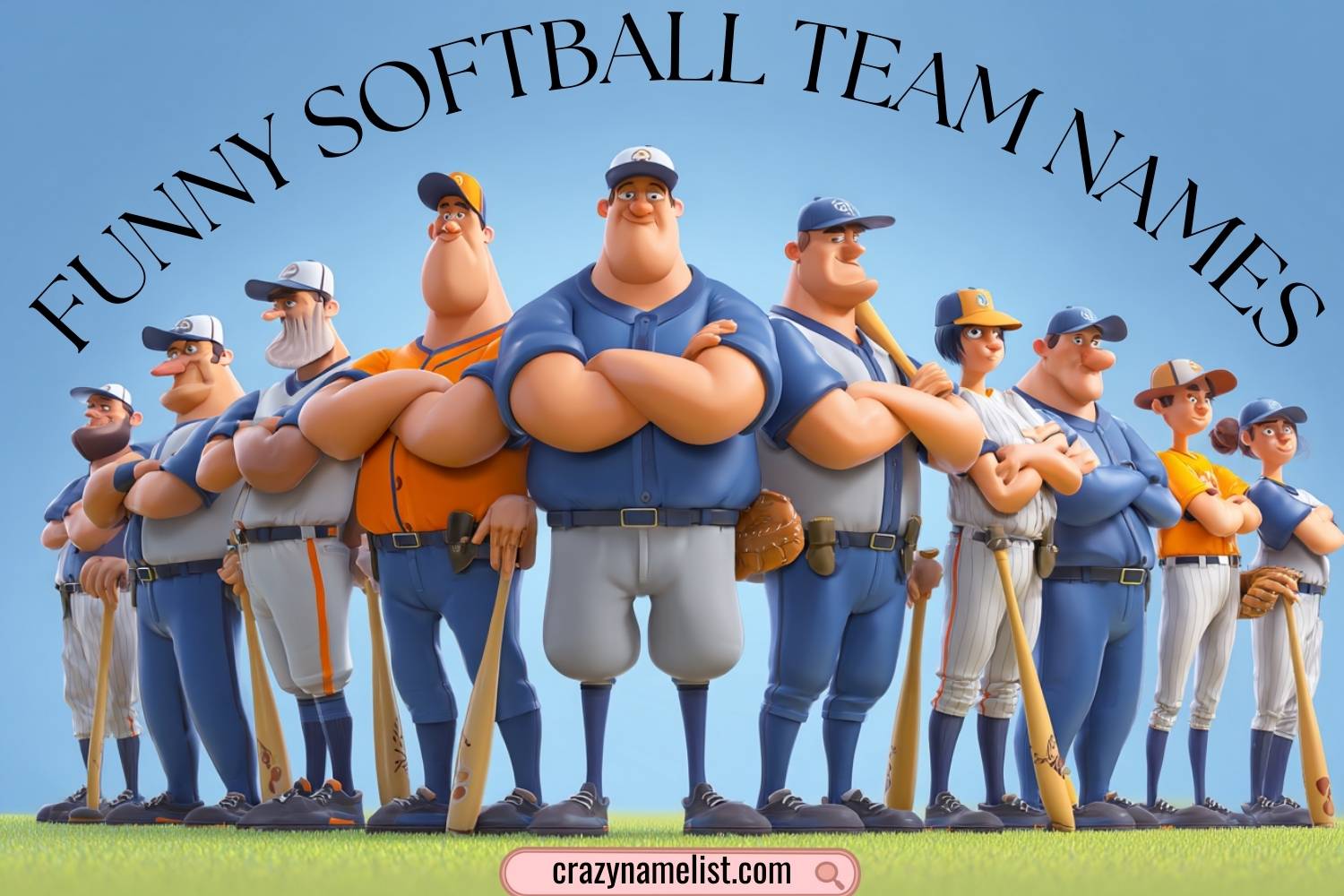 funny softball team names