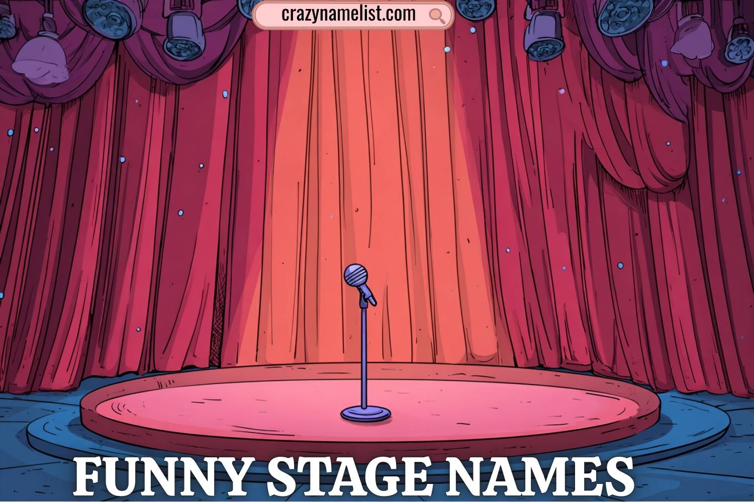 funny stage names