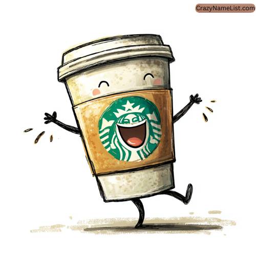 funny starbucks names