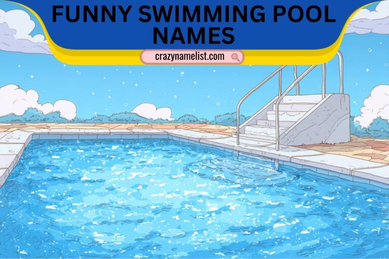 funny swimming pool names