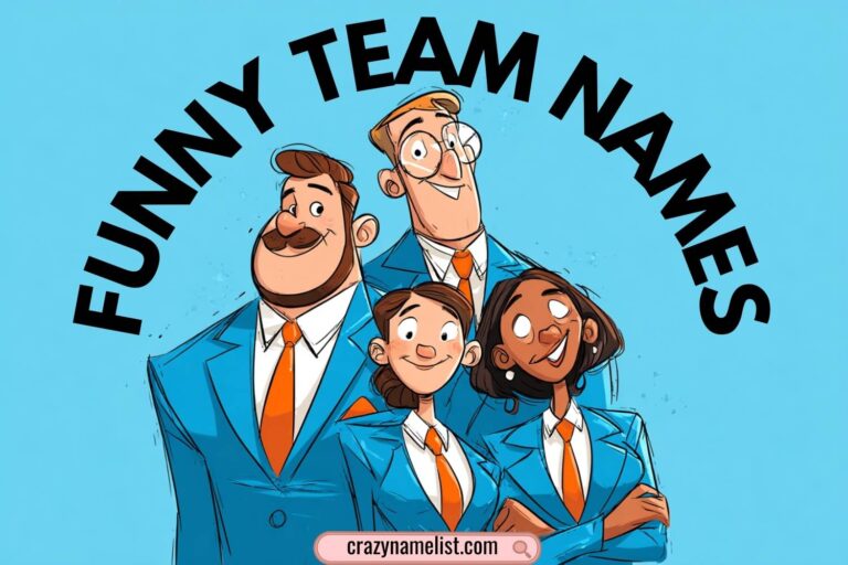 funny team names