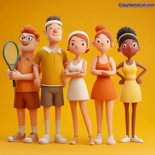 funny tennis team names