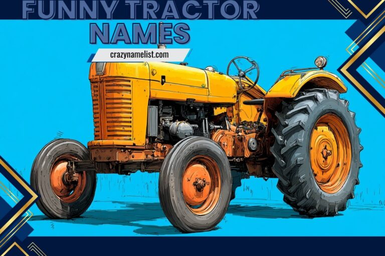 funny tractor names