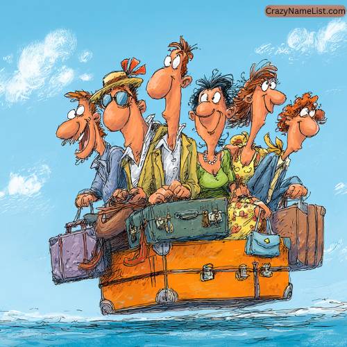 funny travel group names
