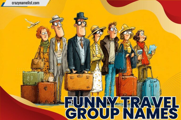 funny travel group names
