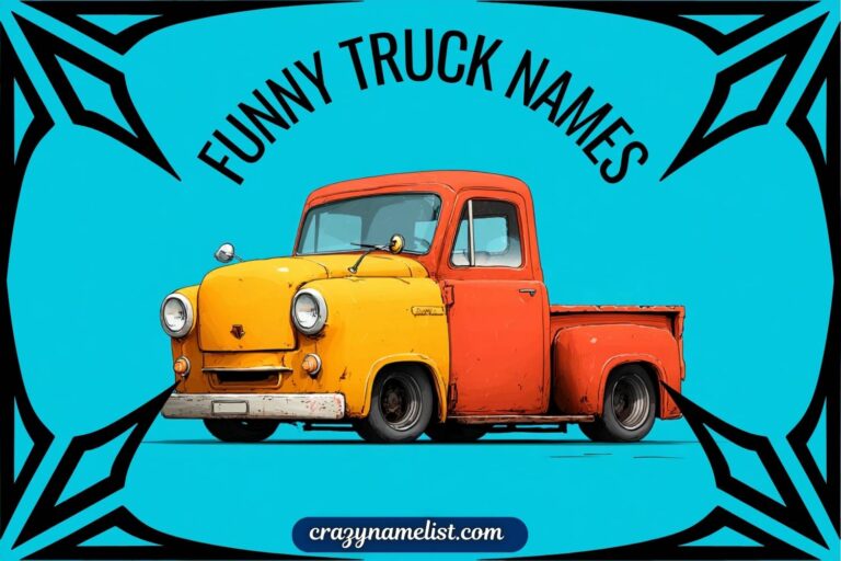 funny truck names