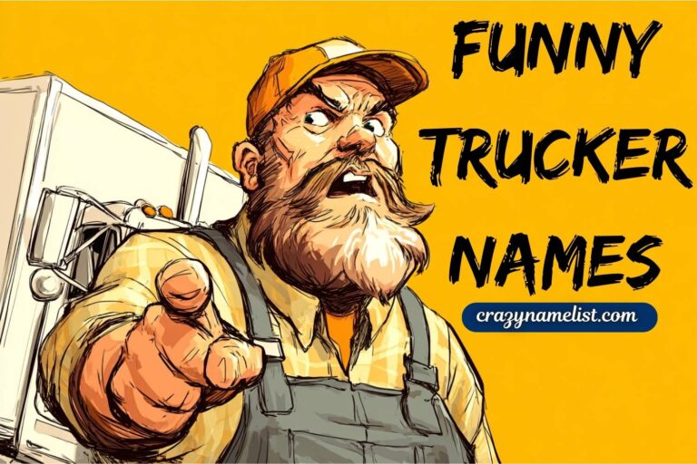 funny trucker names