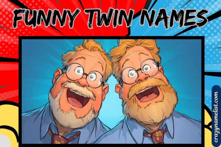 funny twin names