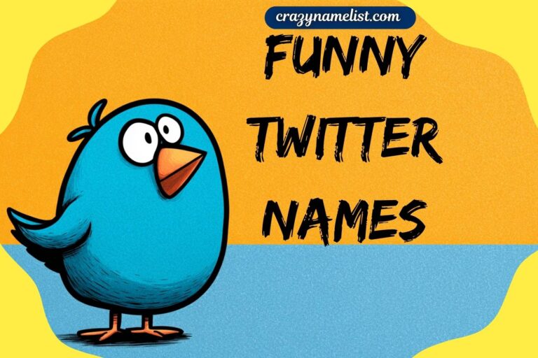 funny twitter names
