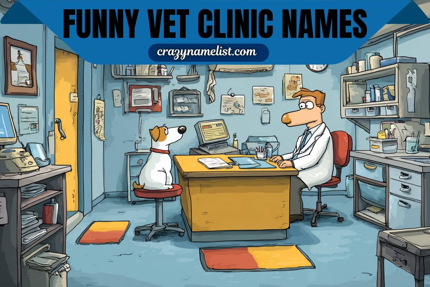 funny vet clinic names