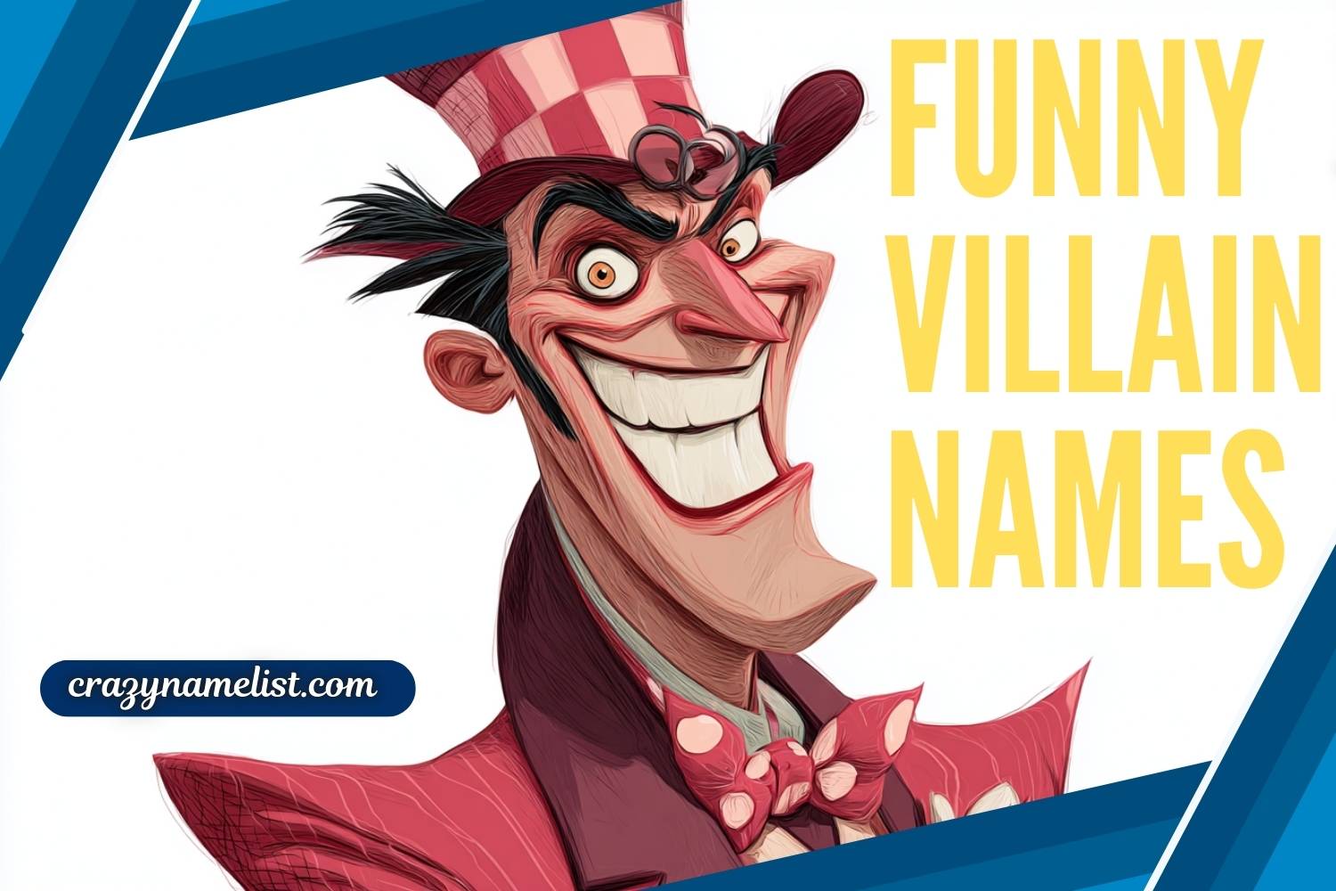 funny villain names
