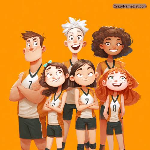 funny volleyball team names