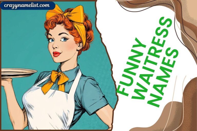 funny waitress names