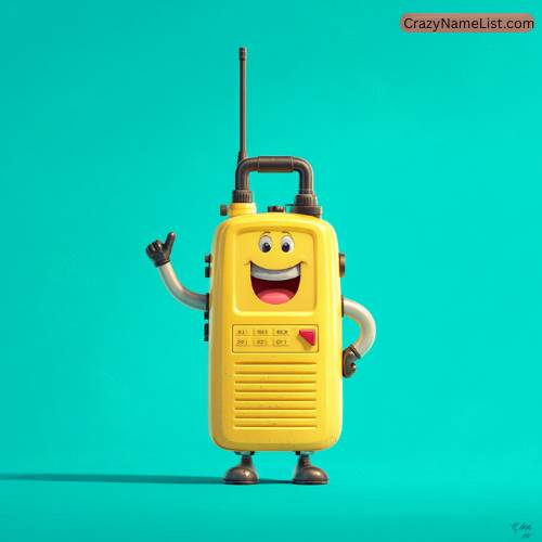 funny walkie talkie names