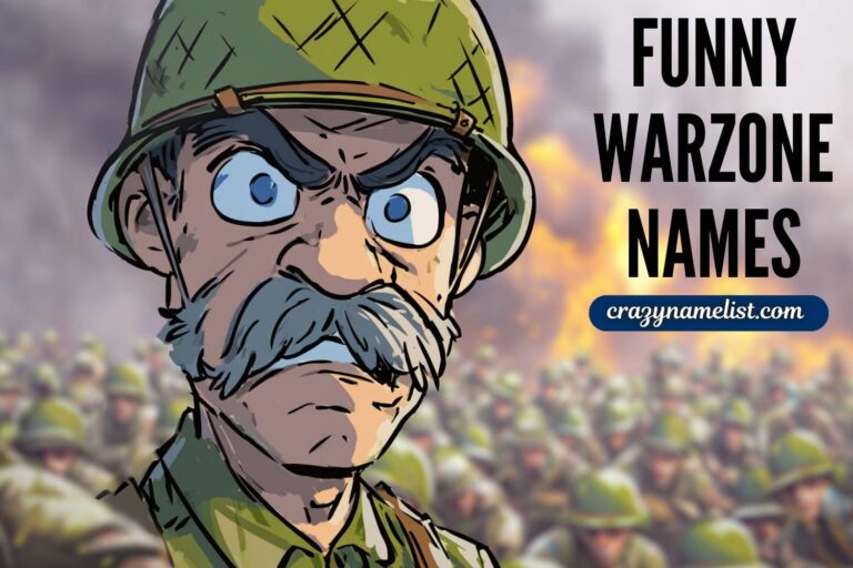 funny warzone names