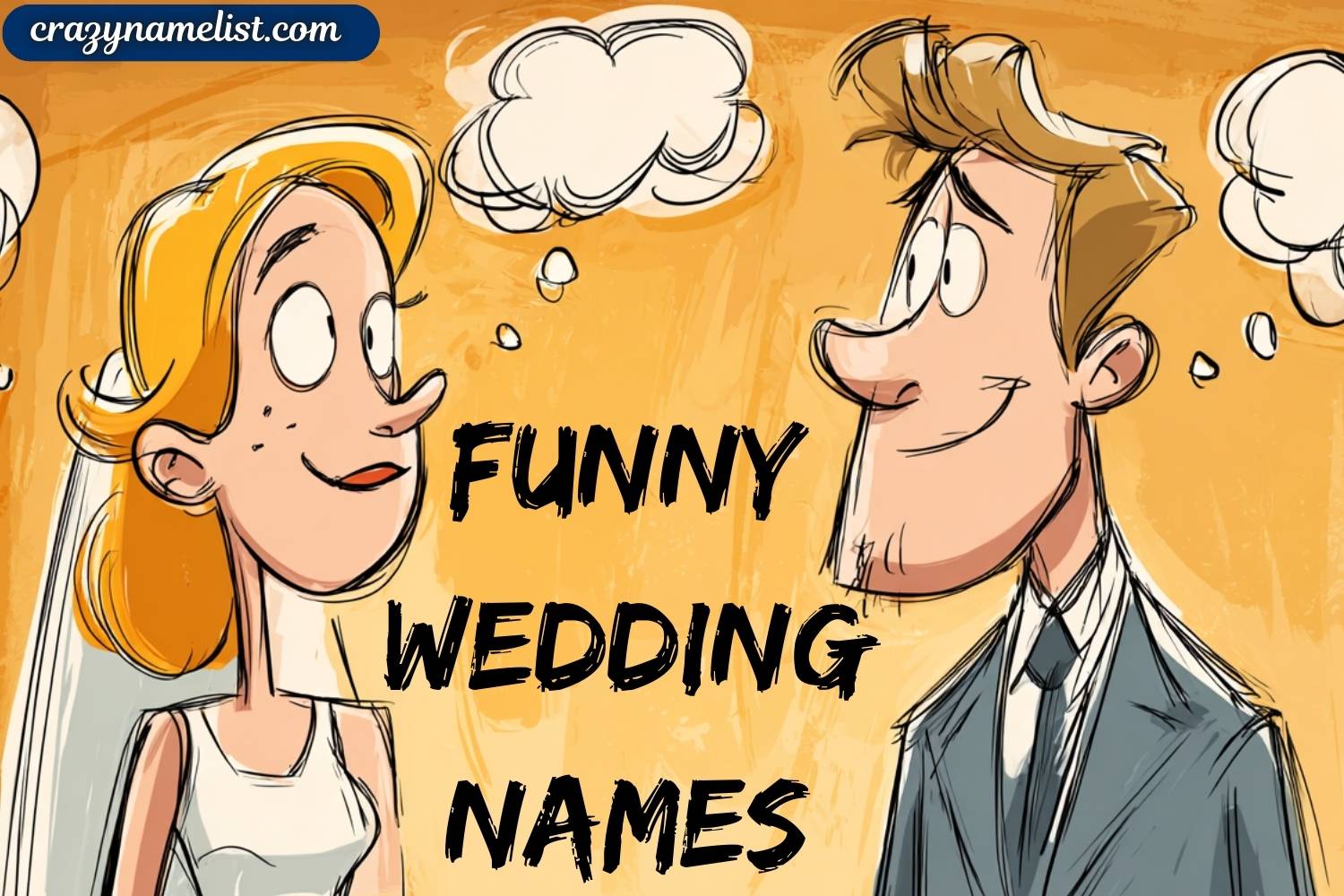 funny wedding names
