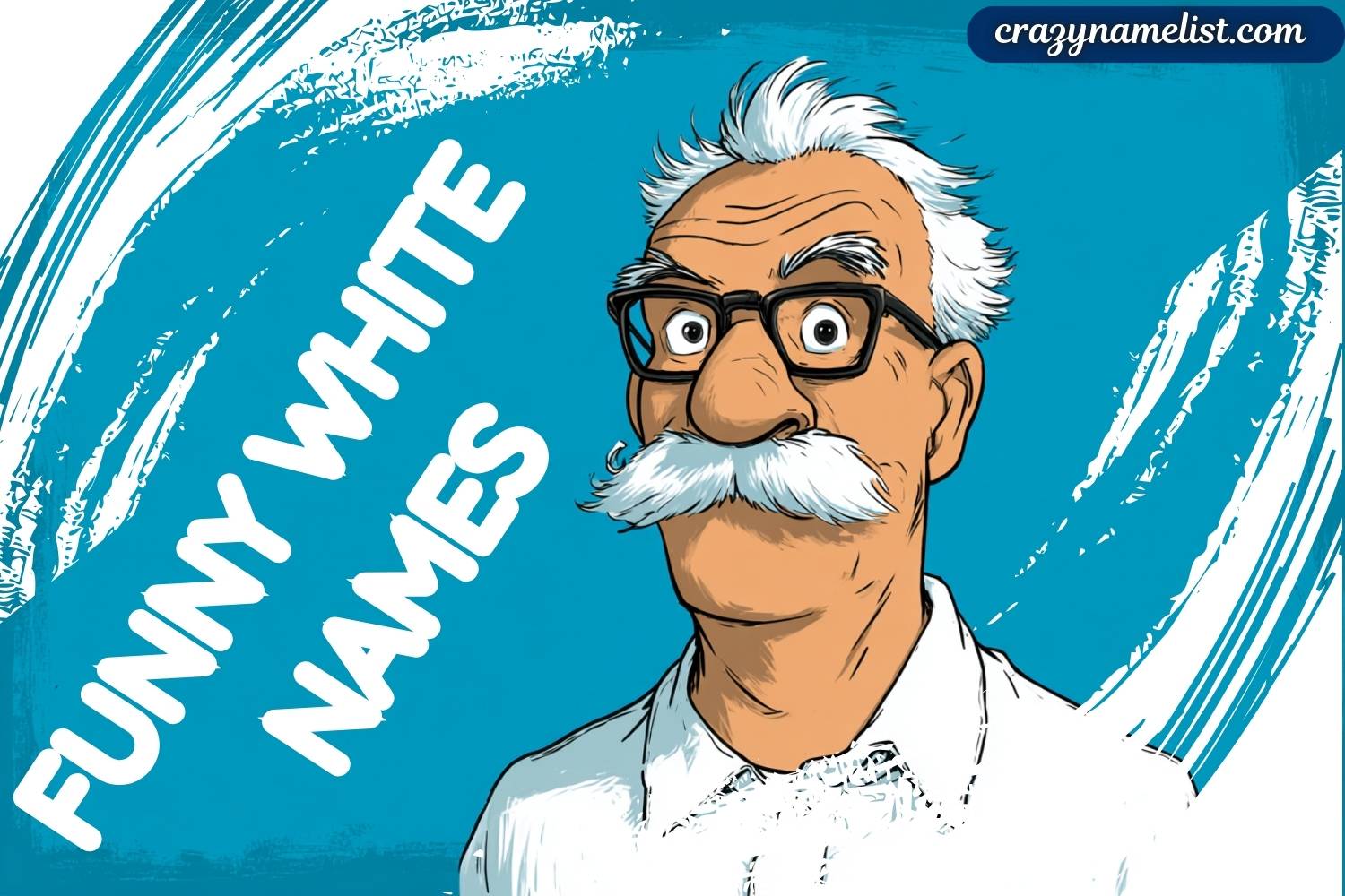 funny white names