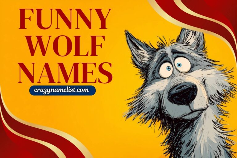 funny wolf names