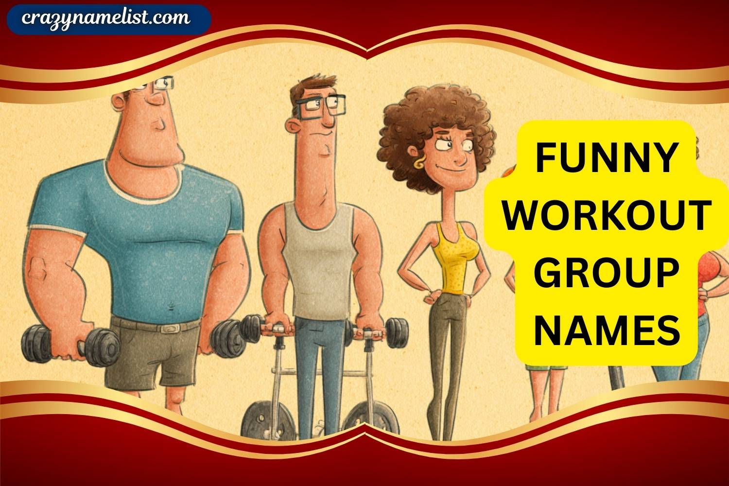 funny workout group names