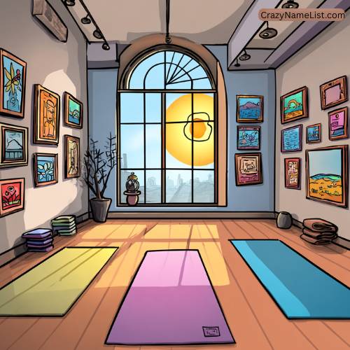 funny yoga studio names