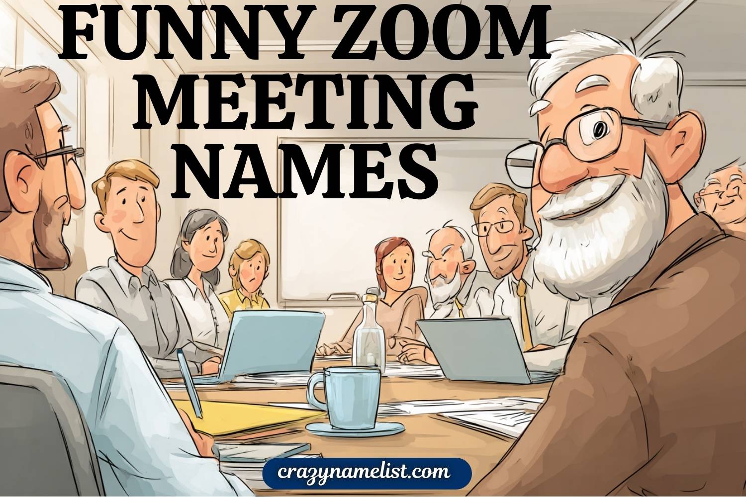 funny zoom meeting names