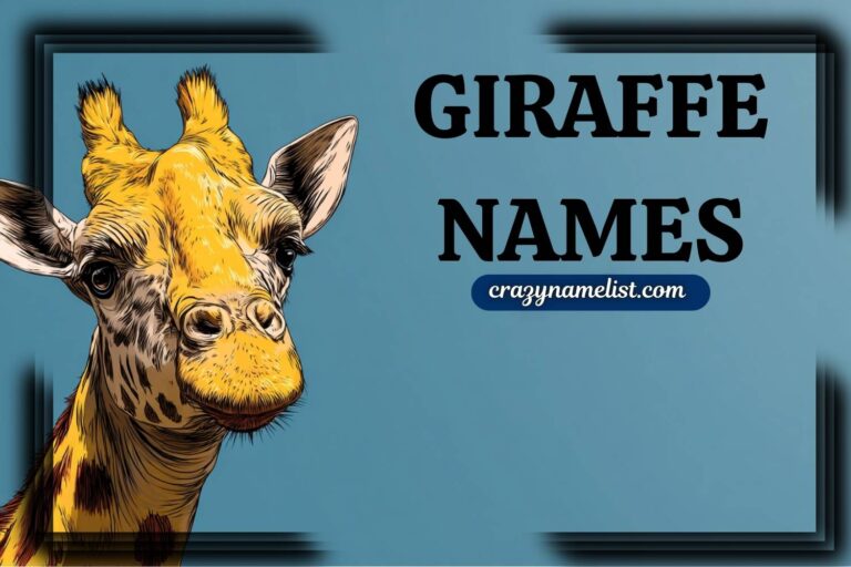 giraffe names