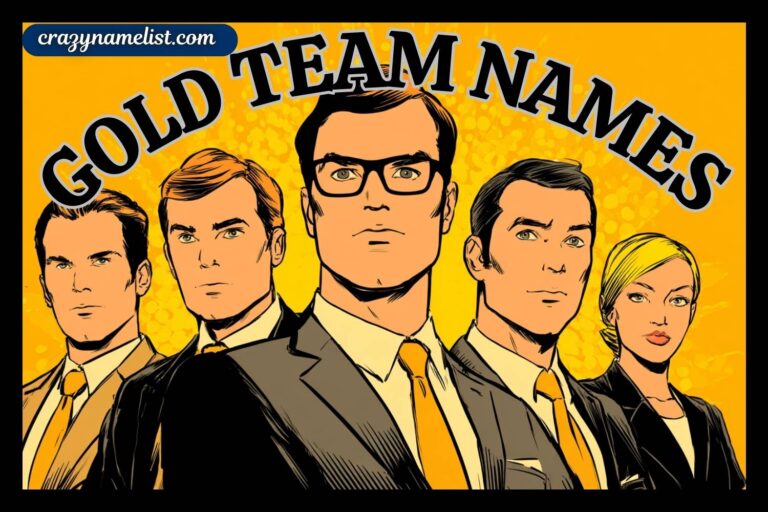 gold team names