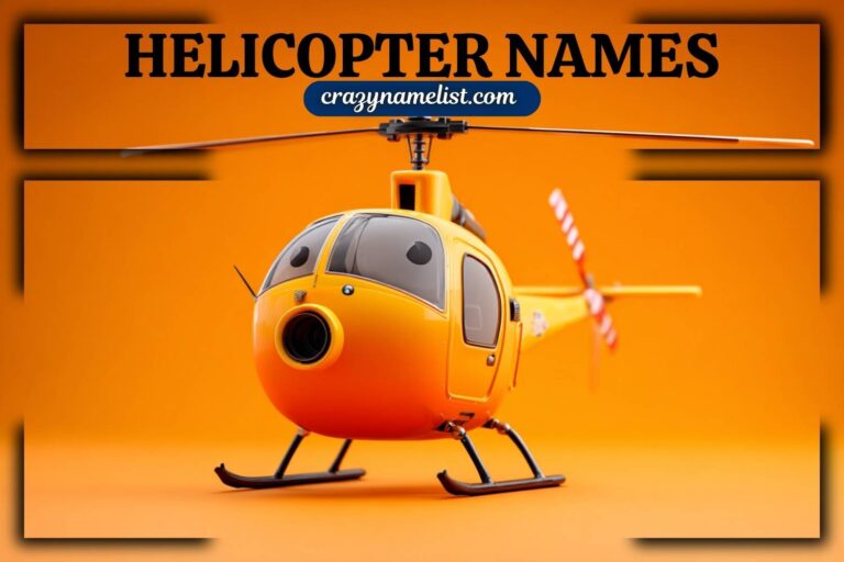 helicopter names