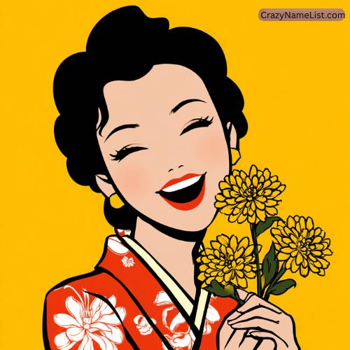 japanese names that mean flower