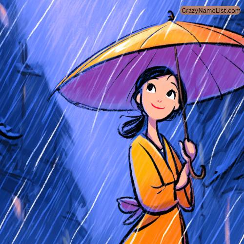 japanese names that mean rain