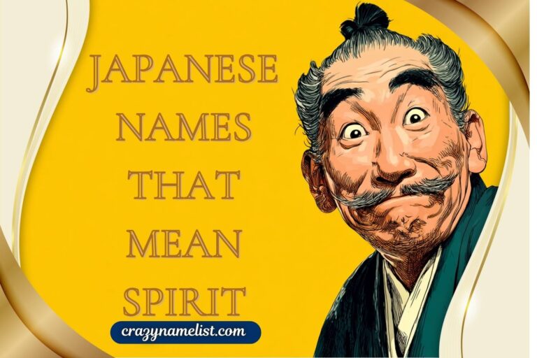 japanese names that mean spirit