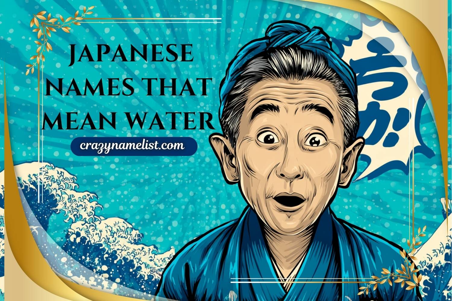 japanese names that mean water