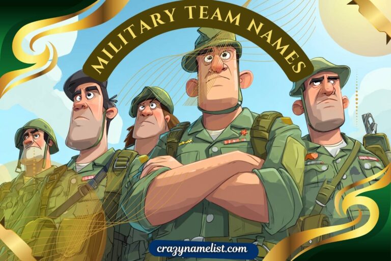 military team names