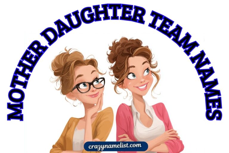 mother daughter team names