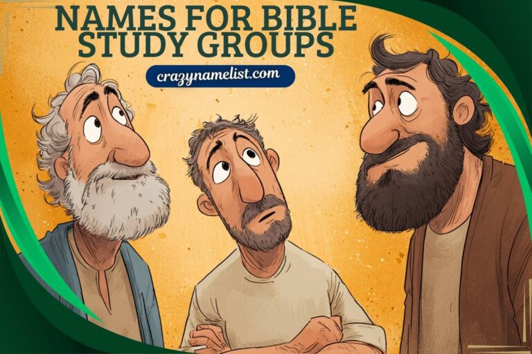 names for bible study groups