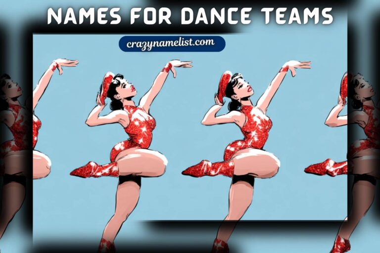 names for dance teams