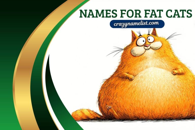 names for fat cats