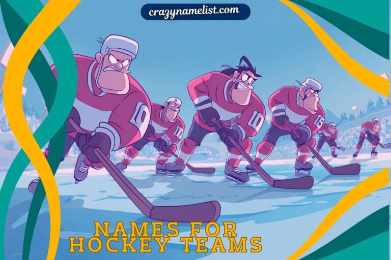 names for hockey teams