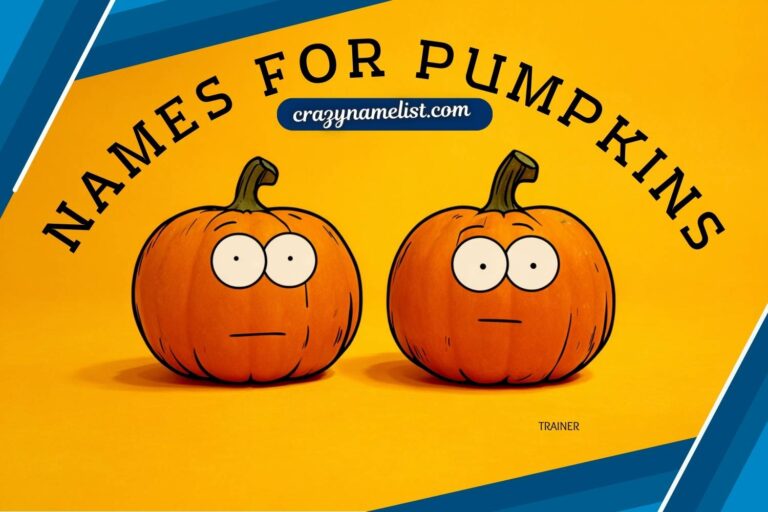 names for pumpkins