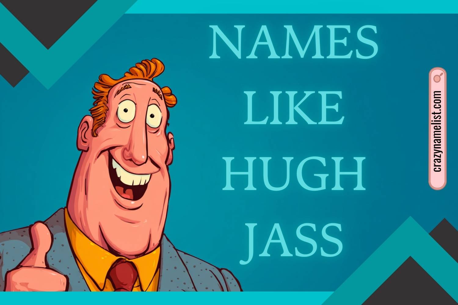 names like hugh jass