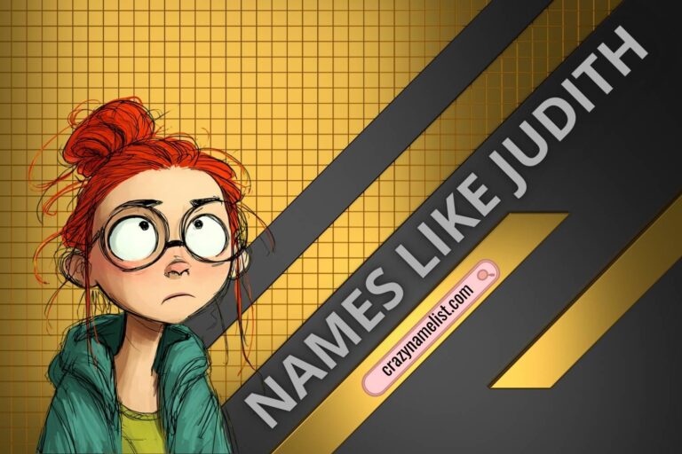 names like judith