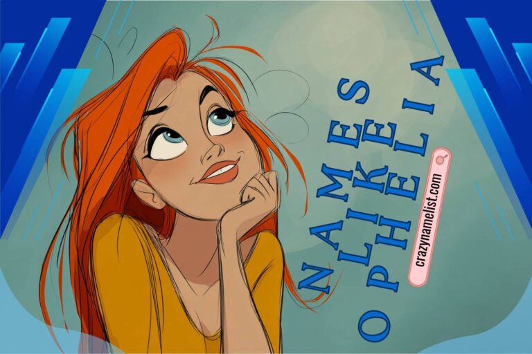 names like ophelia