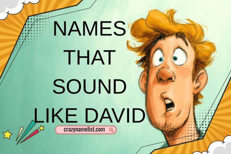names that sound like david