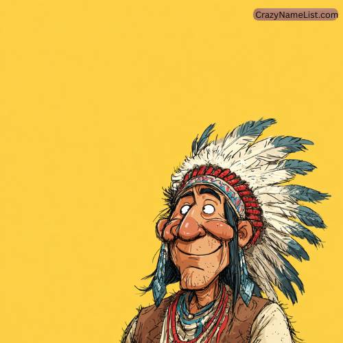 native american funny names