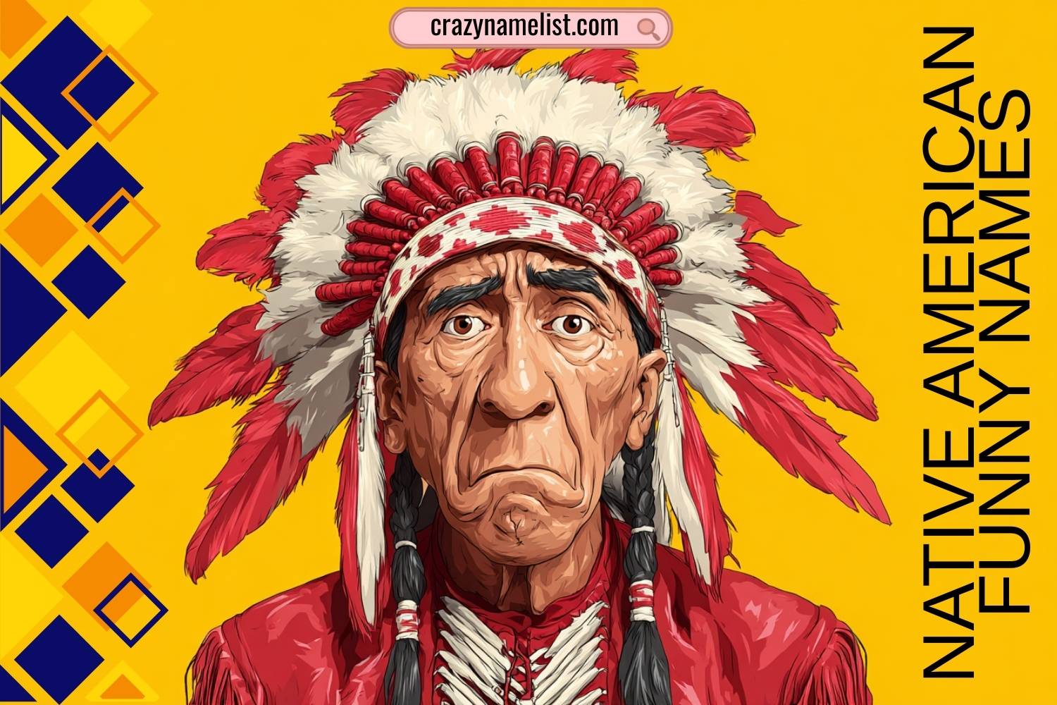native american funny names