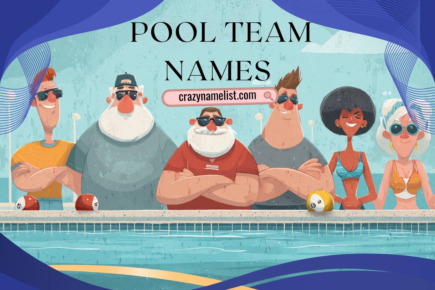 pool team names