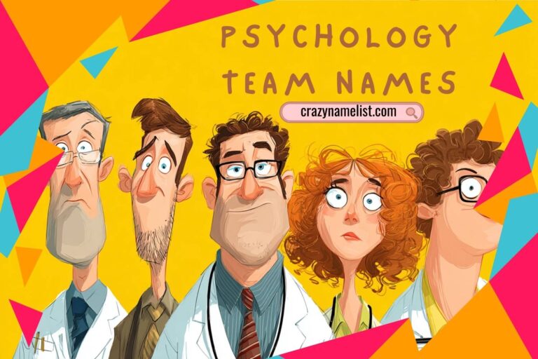psychology team names