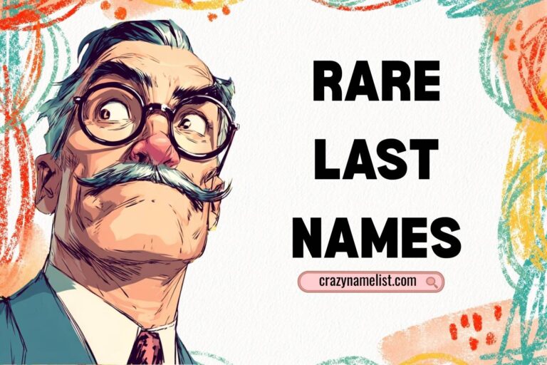 rare last names
